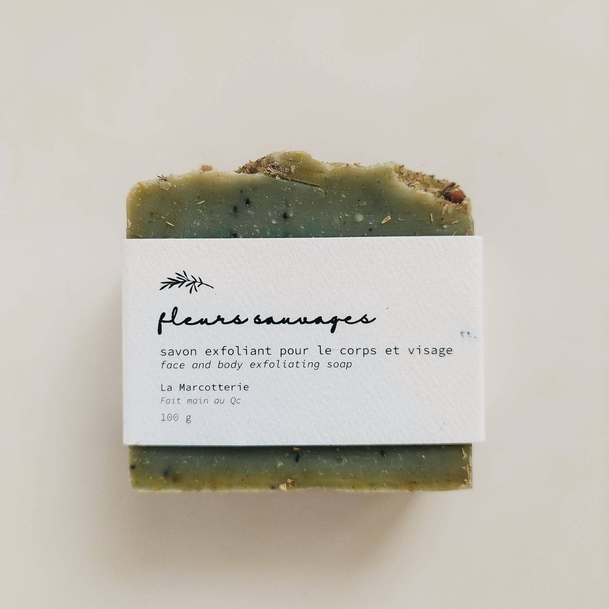 Exfoliating soap bar | Wild Flowers