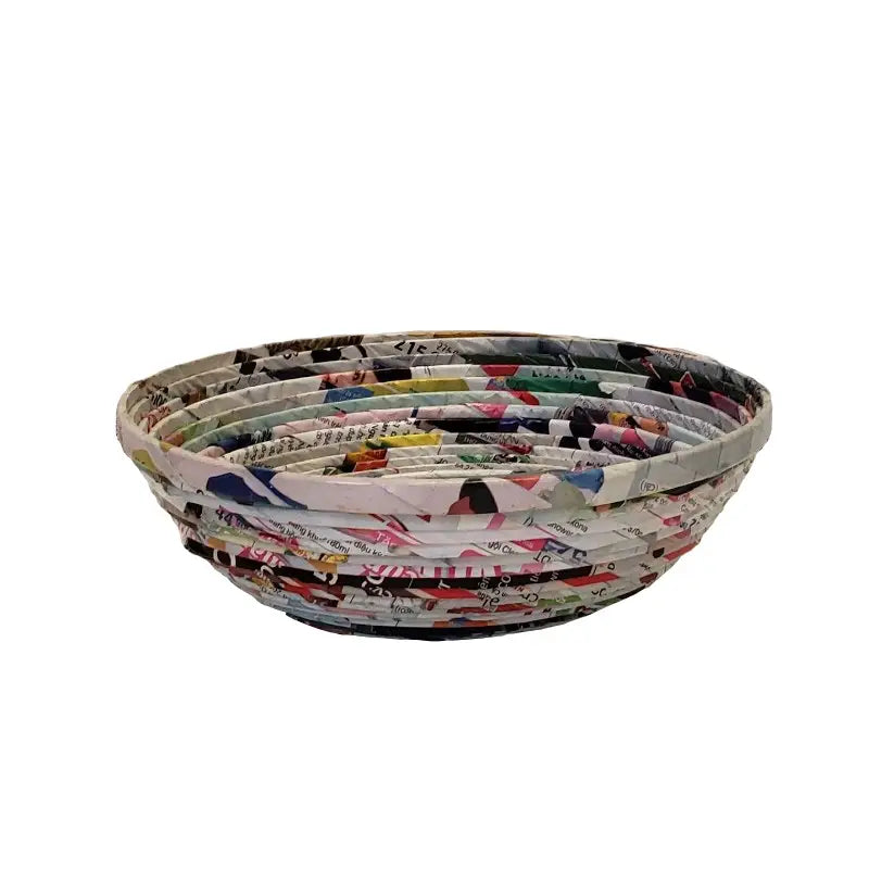 Paper Bowl - Set of 5 - Recycled Paper