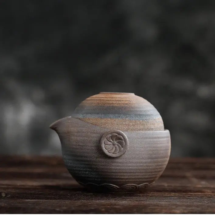 Handmade Ceramic Gaiwan Tea Set (Tall version)