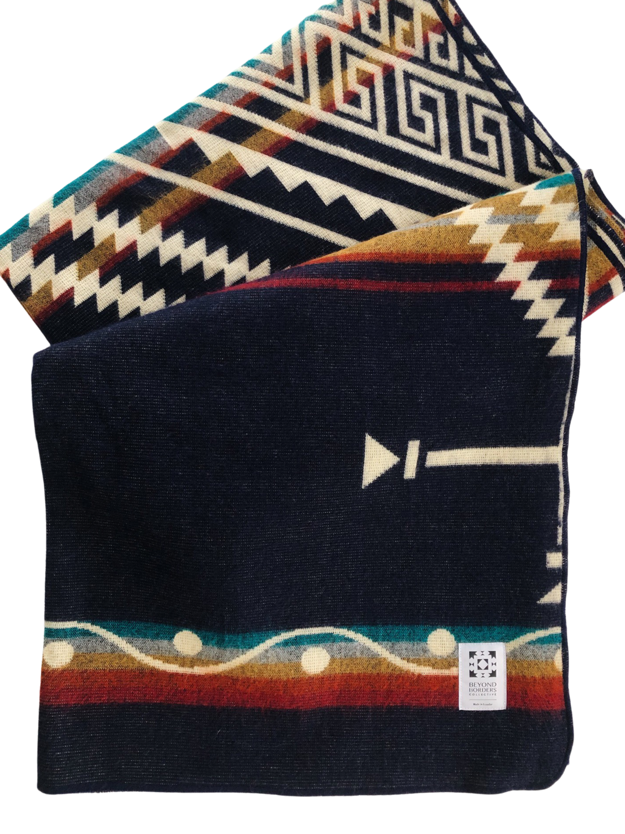 Achuar Blanket - Dark Navy